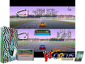 Super F1 Circus Gaiden (J) Cover
